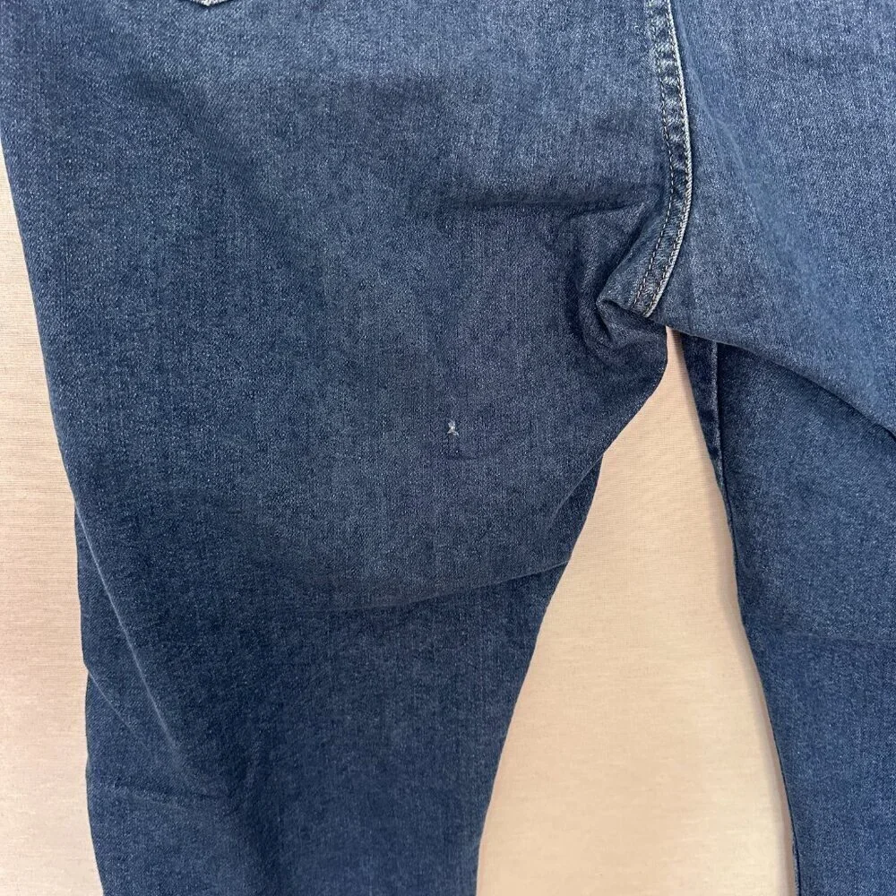 WRANGLER REGULAR FIT MENS FLEX JEANS 42 X 32 CLASSIC WORKWEAR COWBOY RODEO